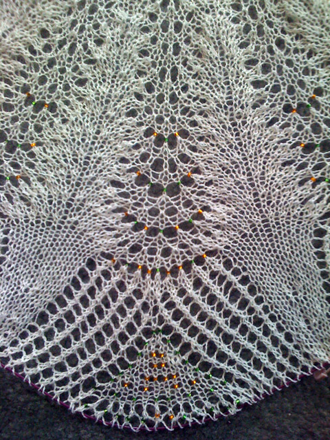 Veil: a bunch of beads
