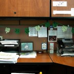 Julie's cute office decorations!